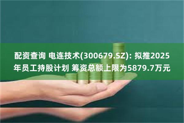配资查询 电连技术(300679.SZ): 拟推2025年员工持股计划 筹资总额上限为5879.7万元