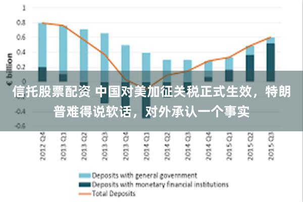 信托股票配资 中国对美加征关税正式生效，特朗普难得说软话，对外承认一个事实