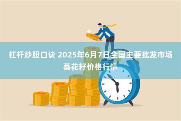 杠杆炒股口诀 2025年6月7日全国主要批发市场葵花籽价格行情